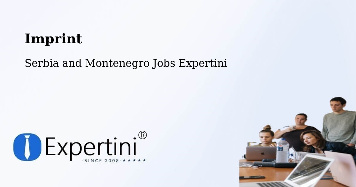 Imprint – Fruitvale - Serbia and Montenegro Jobs Expertini