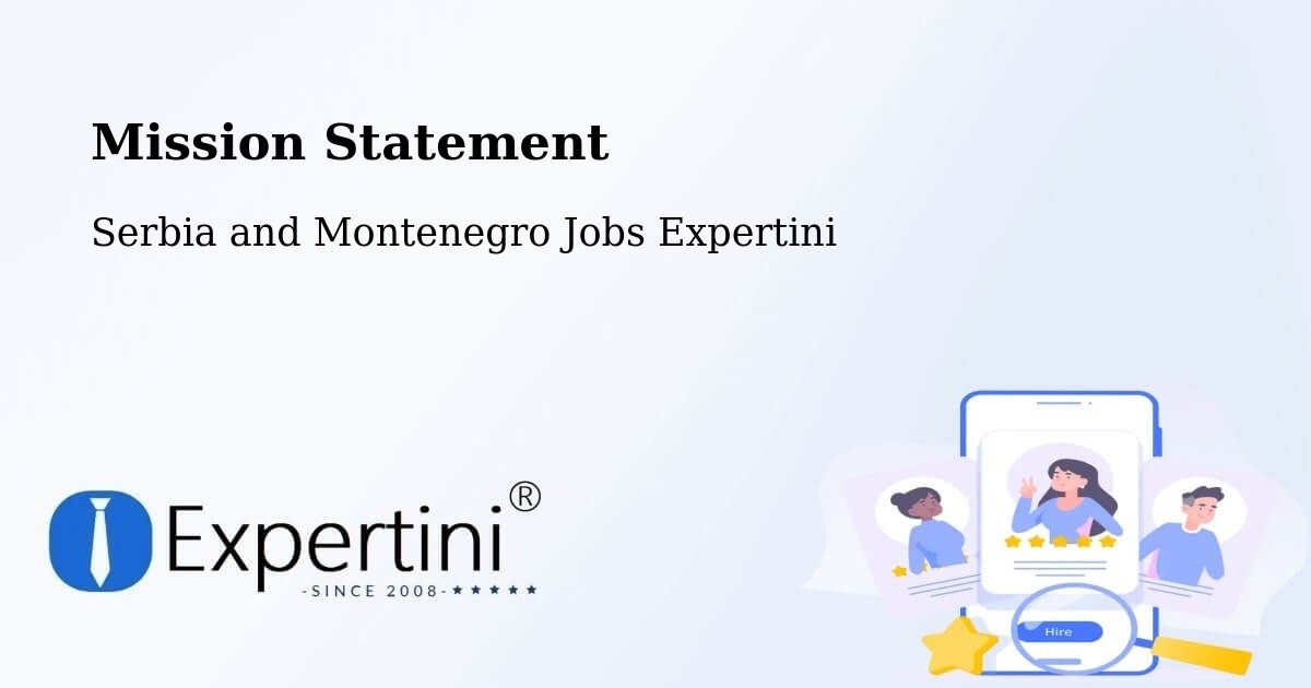 Corporate Mission – Fruitvale - Serbia and Montenegro Jobs Expertini