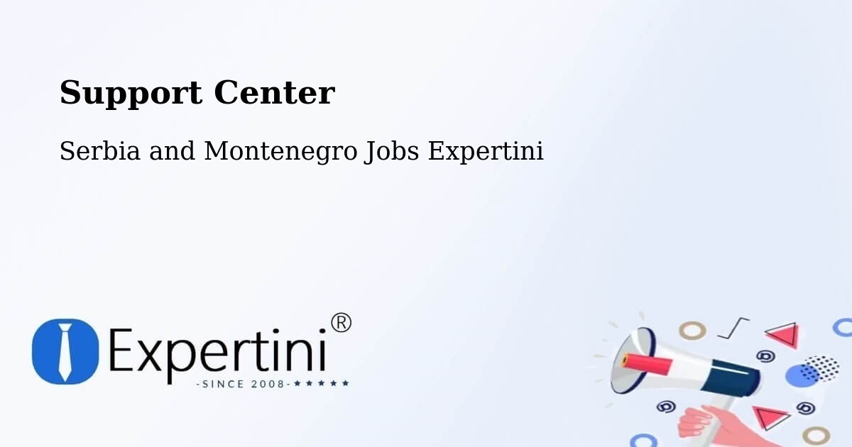 Support Services – Fruitvale - Serbia and Montenegro Jobs Expertini
